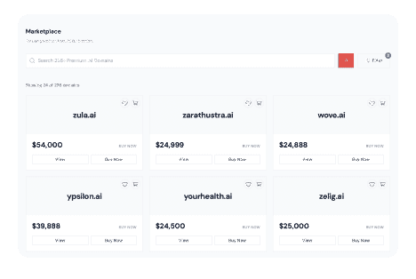 Domain marketplace